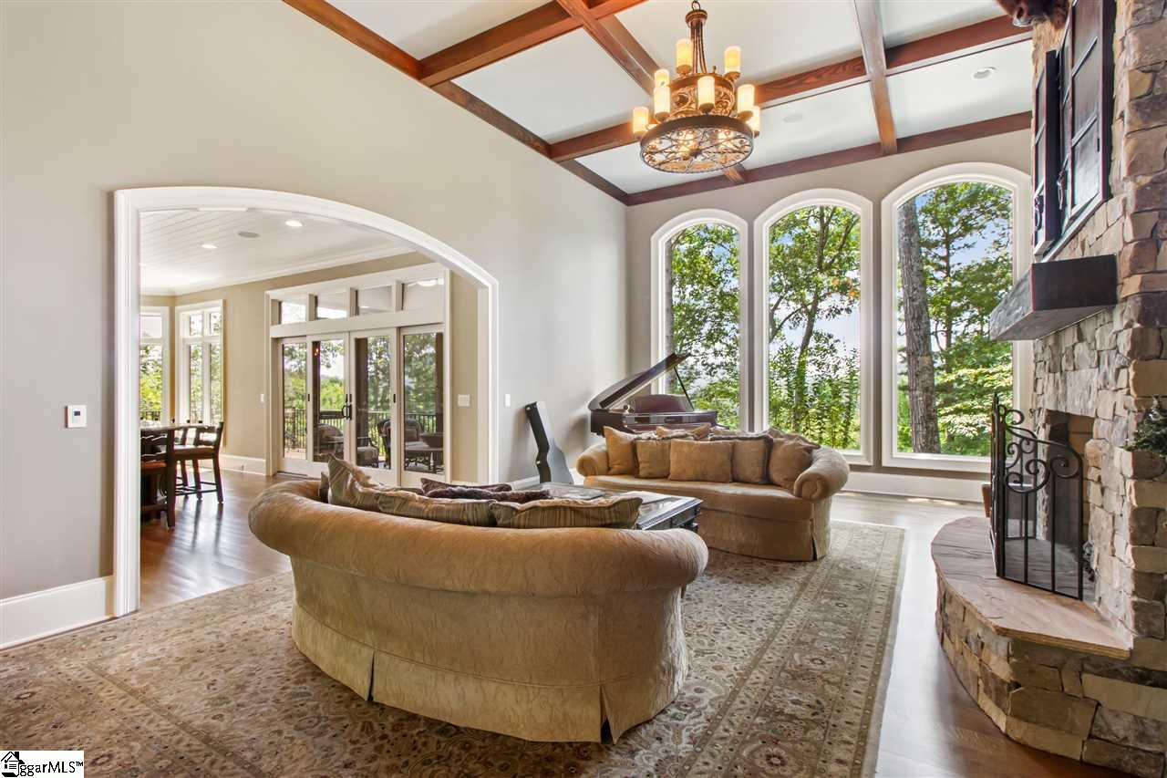 110 Mountain Summit Road Travelers Rest, SC 29690 - Photo 10 of 35 Coffered Ceiling