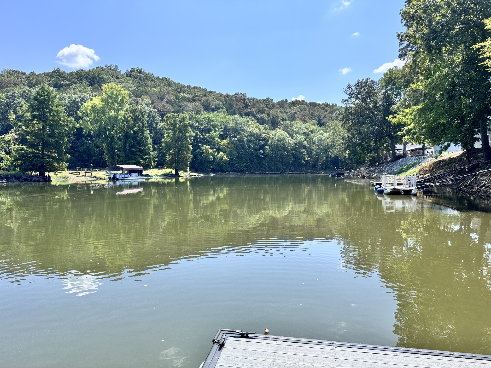 219 Tn River Estates Road Clifton, TN 38425 - Photo 6 of 38 a view of a lake view with a lake view