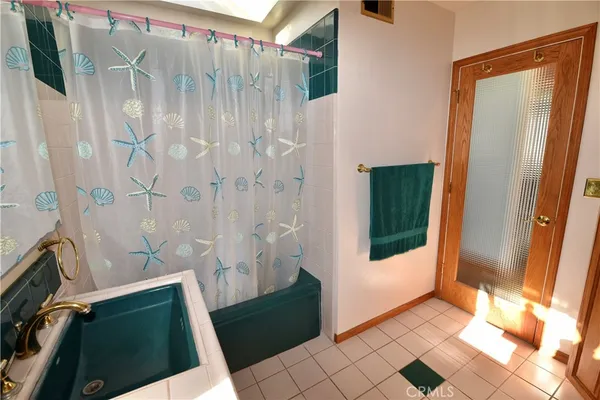 a view of a door in the back of a house