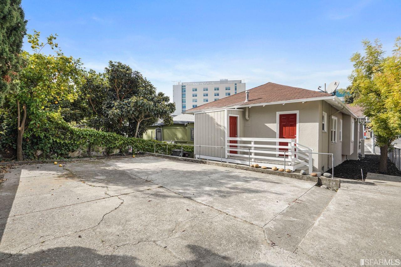 3036 14th Avenue Oakland, CA 94602 - Photo 35 of 35 a front view of a house with a garage