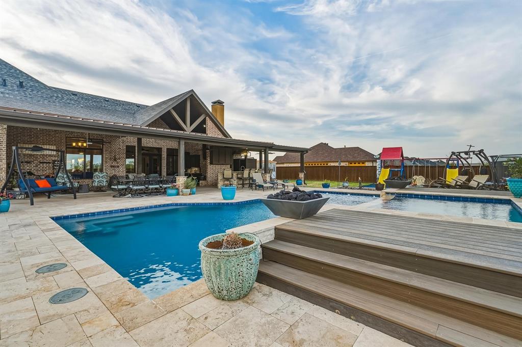 249 Rising Star Drive Abilene, TX 79606 - Photo 32 of 40 a view of swimming pool with outdoor seating