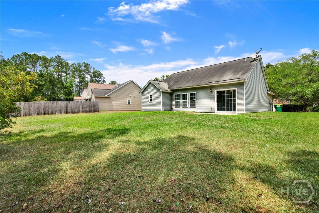 8 Hamilton Grove Drive Pooler, GA 31322 - Photo 25 of 34 Spacious Backyard