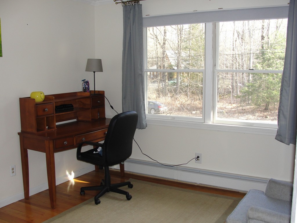 41 Allen Coit Road Huntington, MA 01050 - Photo 20 of 30 a view of a workspace with furniture and a window