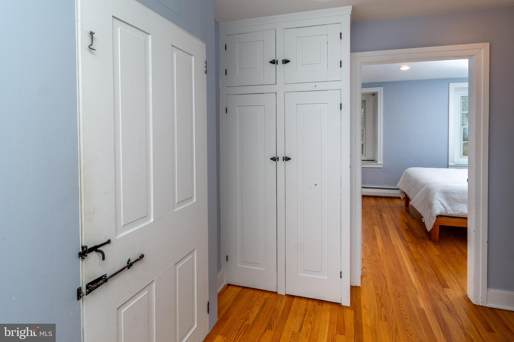 180 Municipal Road Pipersville, PA 18947 - Photo 55 of 60 2nd Fl Hall w/Original Vintage Doors and Cabinets