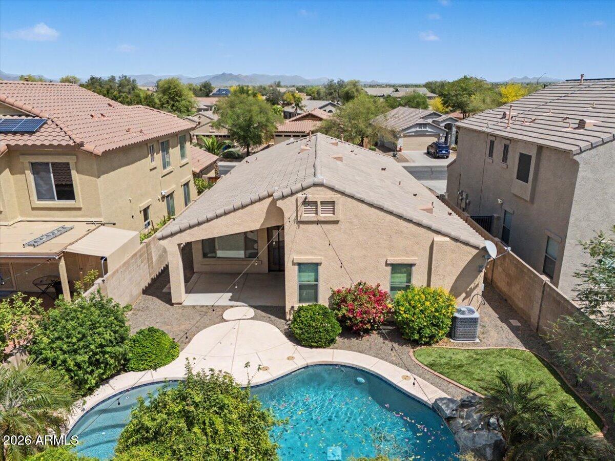 24726 North 29th Place Phoenix, AZ 85024 - Photo 31 of 31 an aerial view of a house with a yard