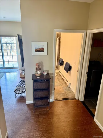 a view of a entryway front of a house