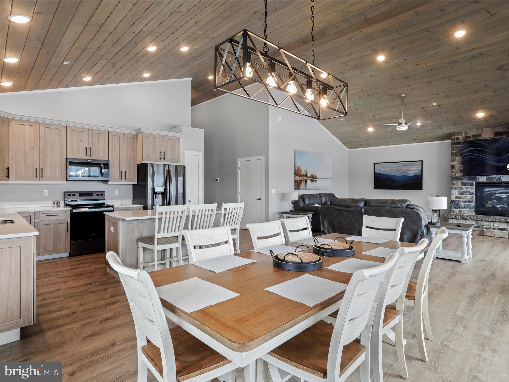 215 Fair Gate Road McHenry, MD 21541 - Photo 12 of 52 a view of a dining room with furniture