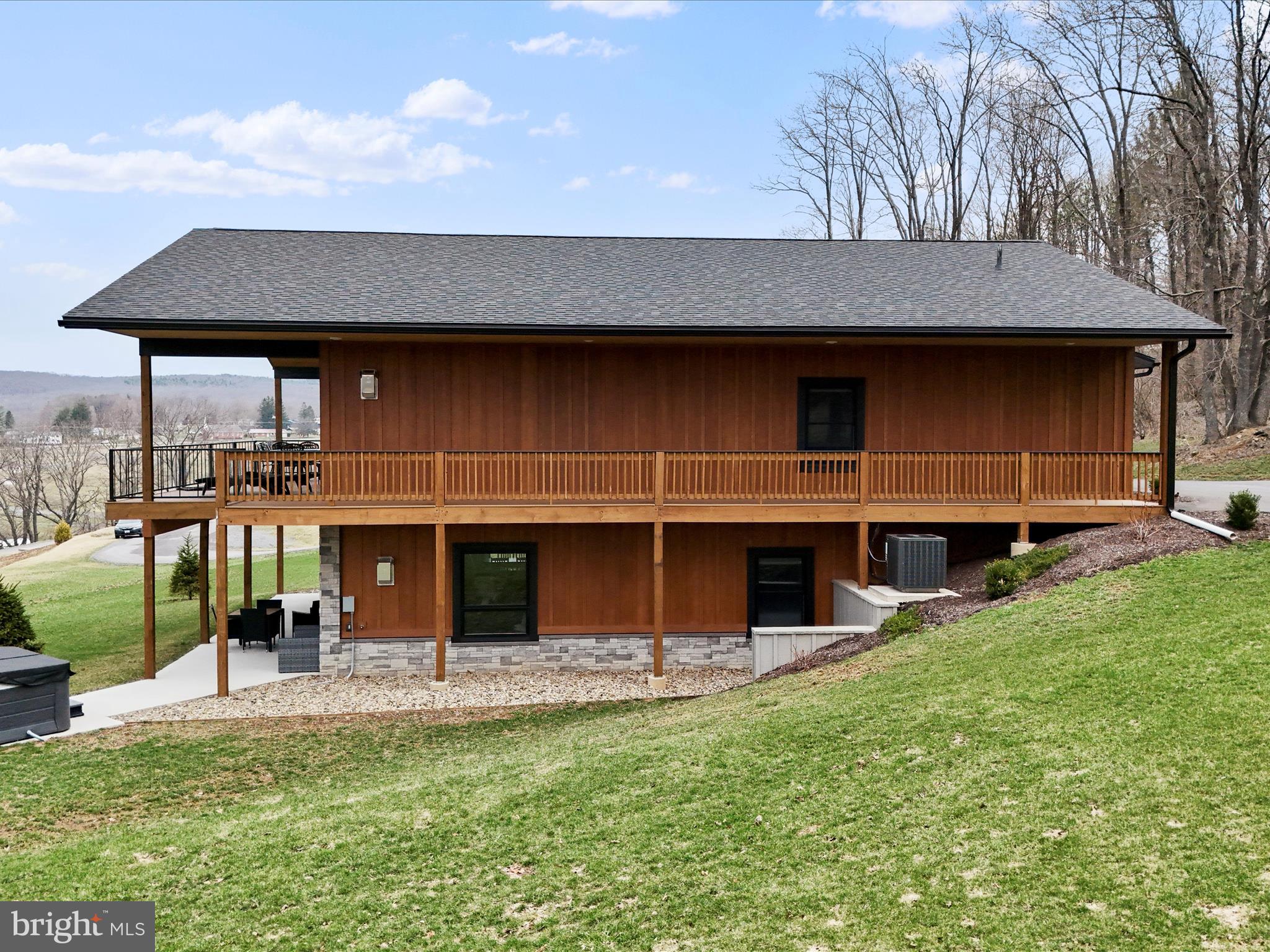215 Fair Gate Road McHenry, MD 21541 - Photo 45 of 52 a view of a house with backyard porch and sitting area