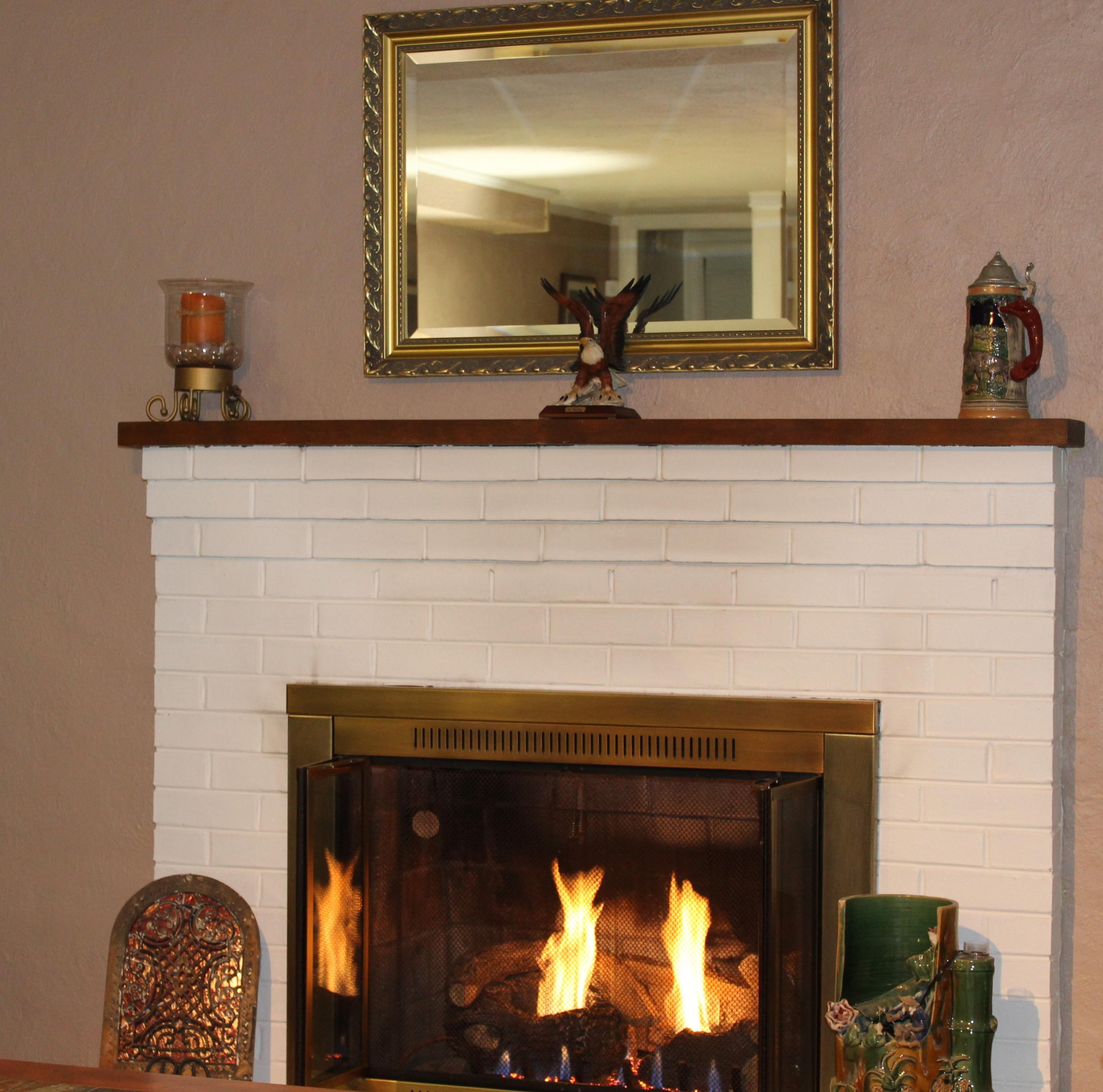 2749 Lofton Road Southwest Roanoke, VA 24015 - Photo 34 of 52 Den with new gas logs