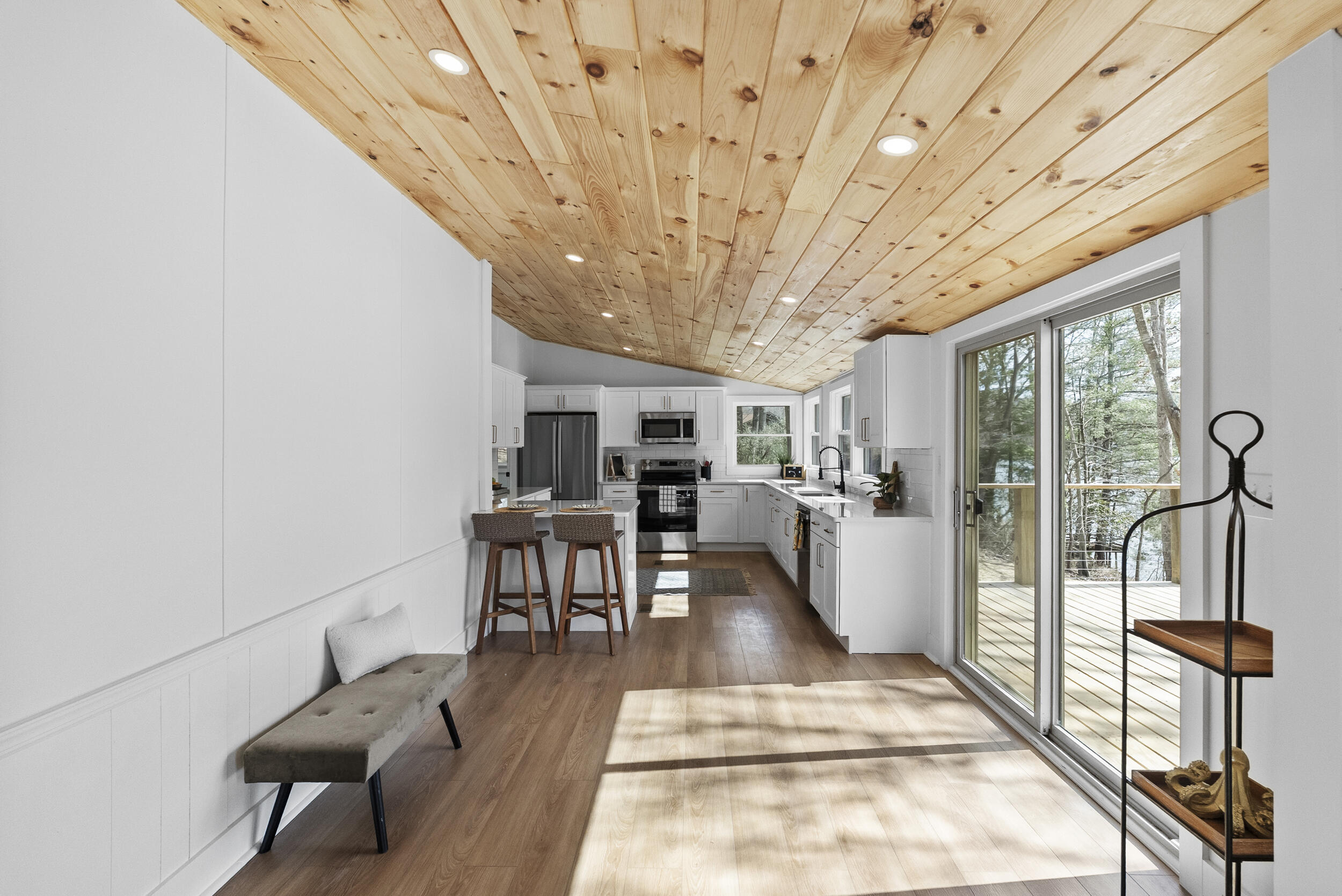 509 Pleasure Point Drive Goodview, VA 24095 - Photo 9 of 38 a view of a livingroom with furniture window and wooden floor