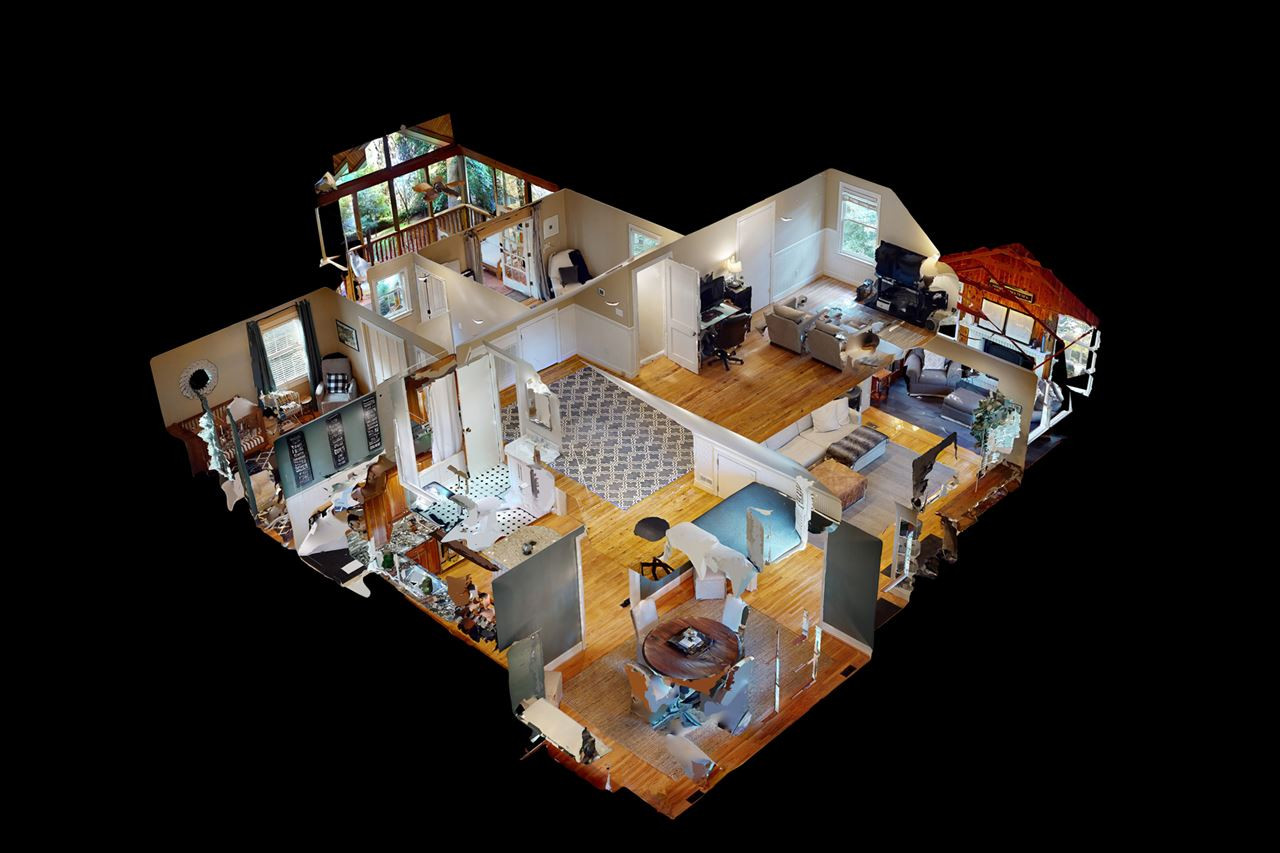 3712 Bellevue Road Raleigh, NC 27609 - Photo 30 of 30 Doll House Floor Plan