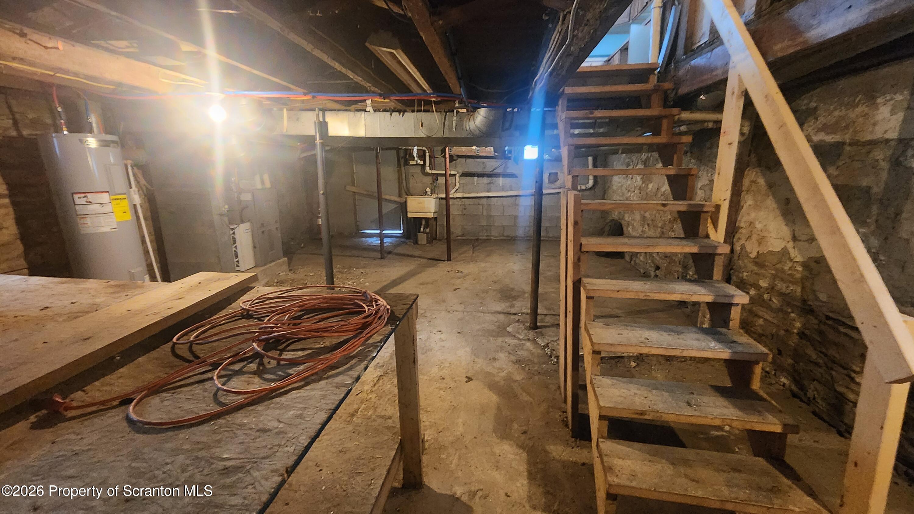 446 Main Street Hallstead, PA 18822 - Photo 32 of 51 a view of a storage room