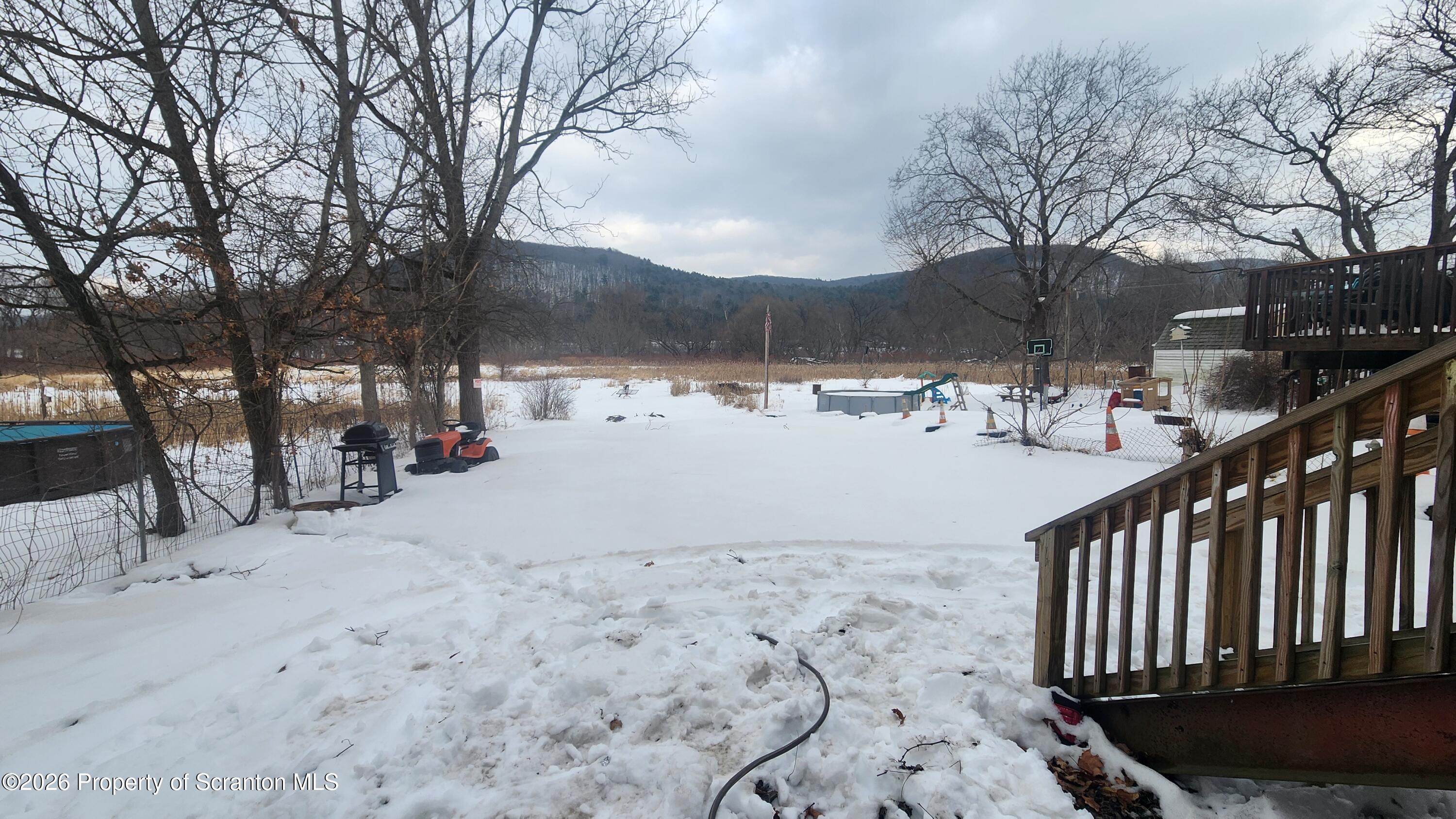 446 Main Street Hallstead, PA 18822 - Photo 47 of 51 a view of snow on the side of the road