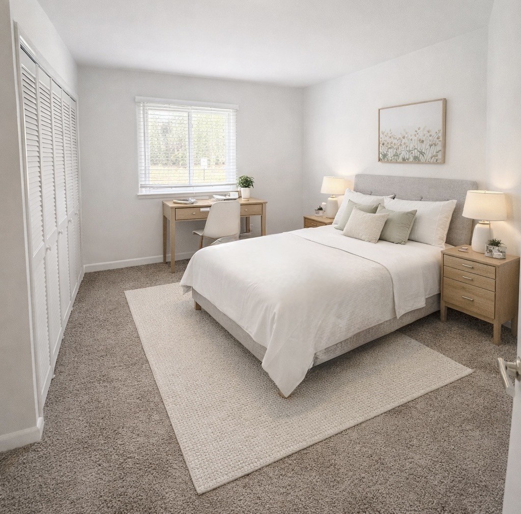 1900 Richard Jones Road, Unit K1 Nashville, TN 37215 - Photo 10 of 26 a bedroom with a bed and window
