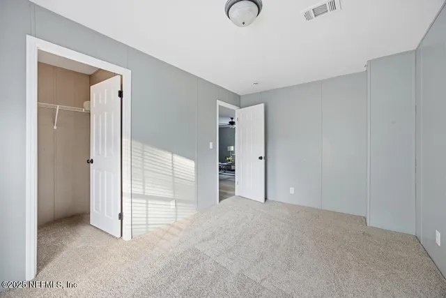 a view of empty room