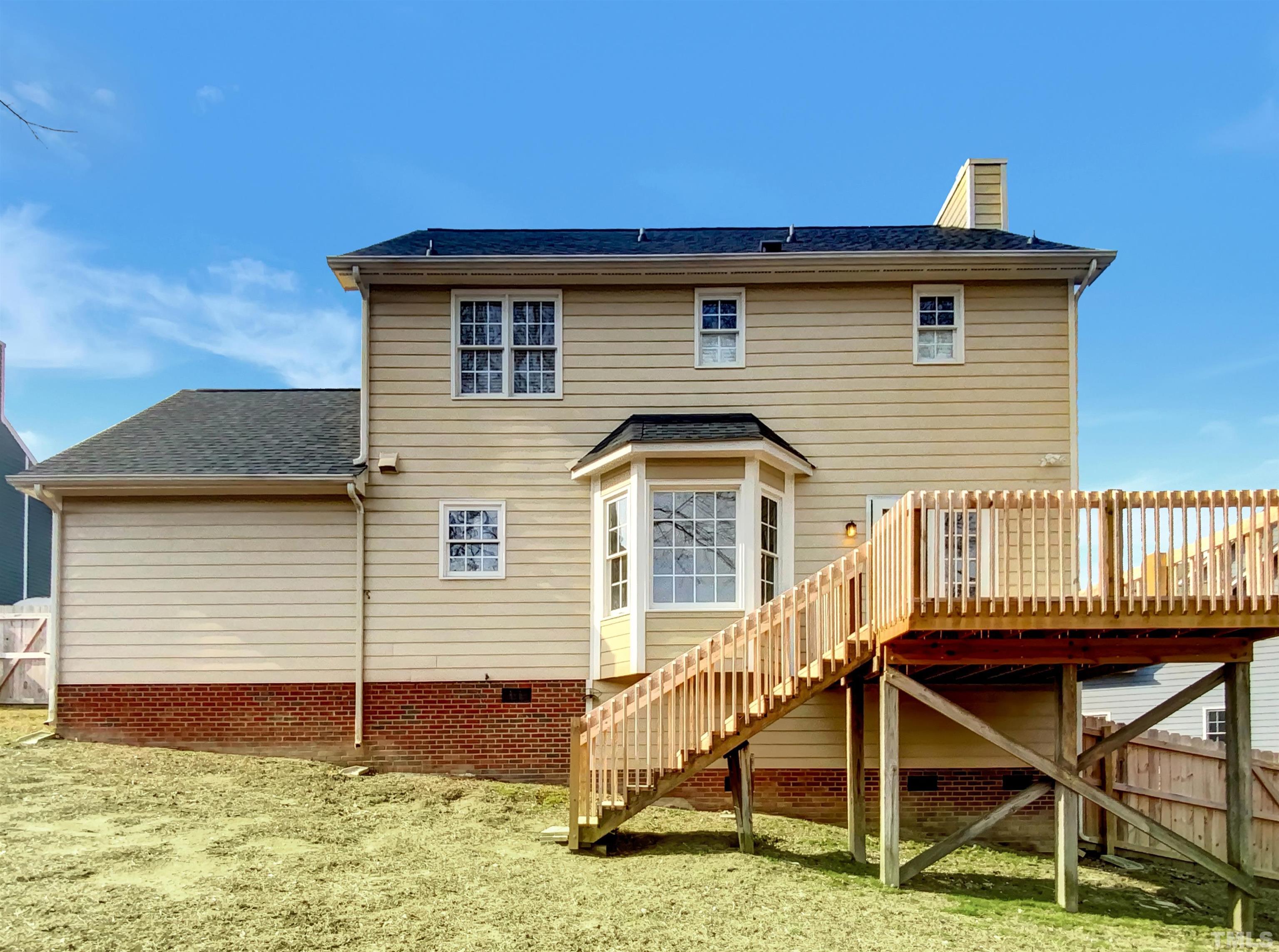 3216 Leebrook Road Raleigh, NC 27616 - Photo 16 of 17 a house view with a backyard space