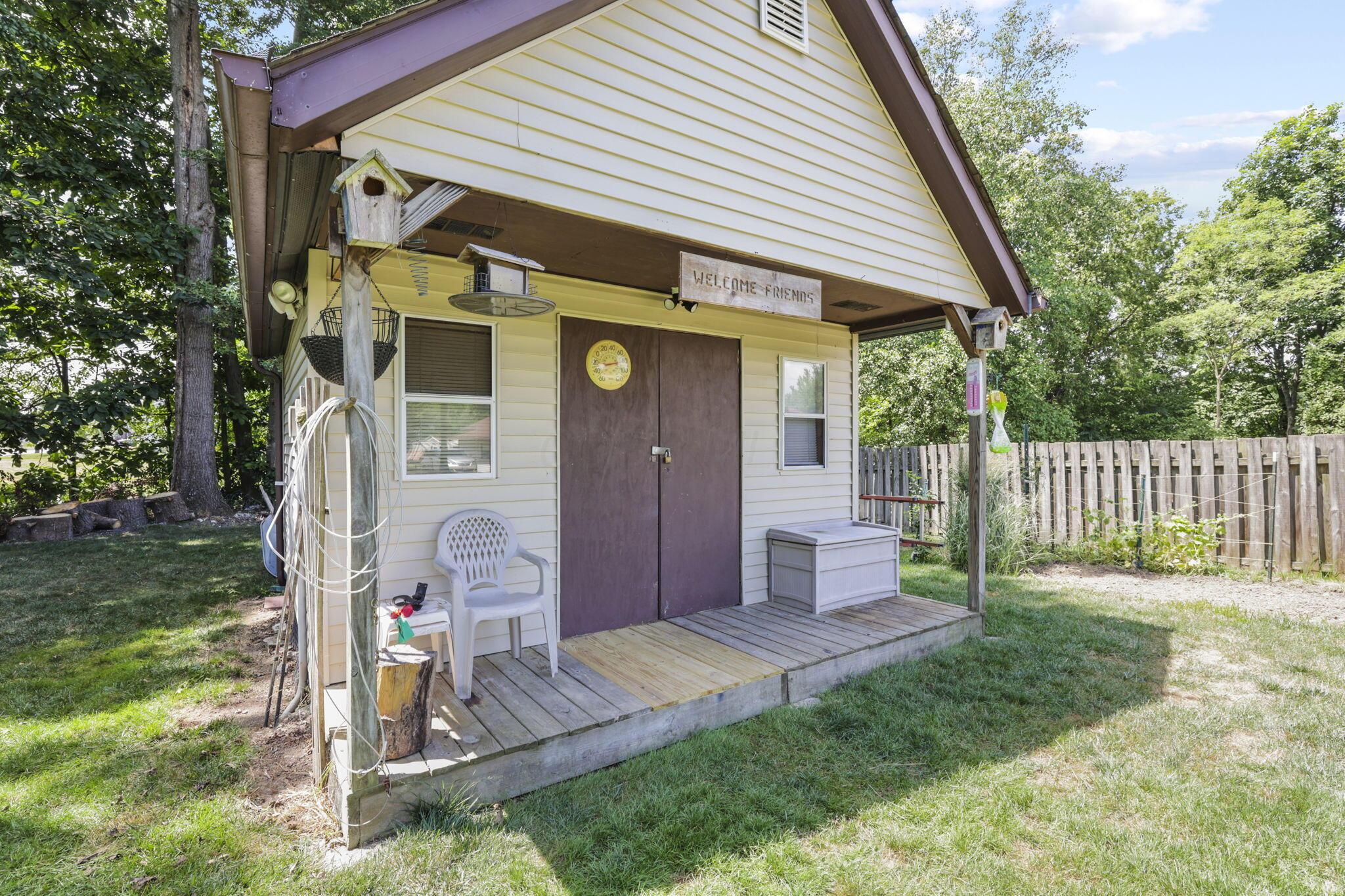 84 Hawthorn Road Southwest Pataskala, OH 43062 - Photo 51 of 66 Backyard - Shed
