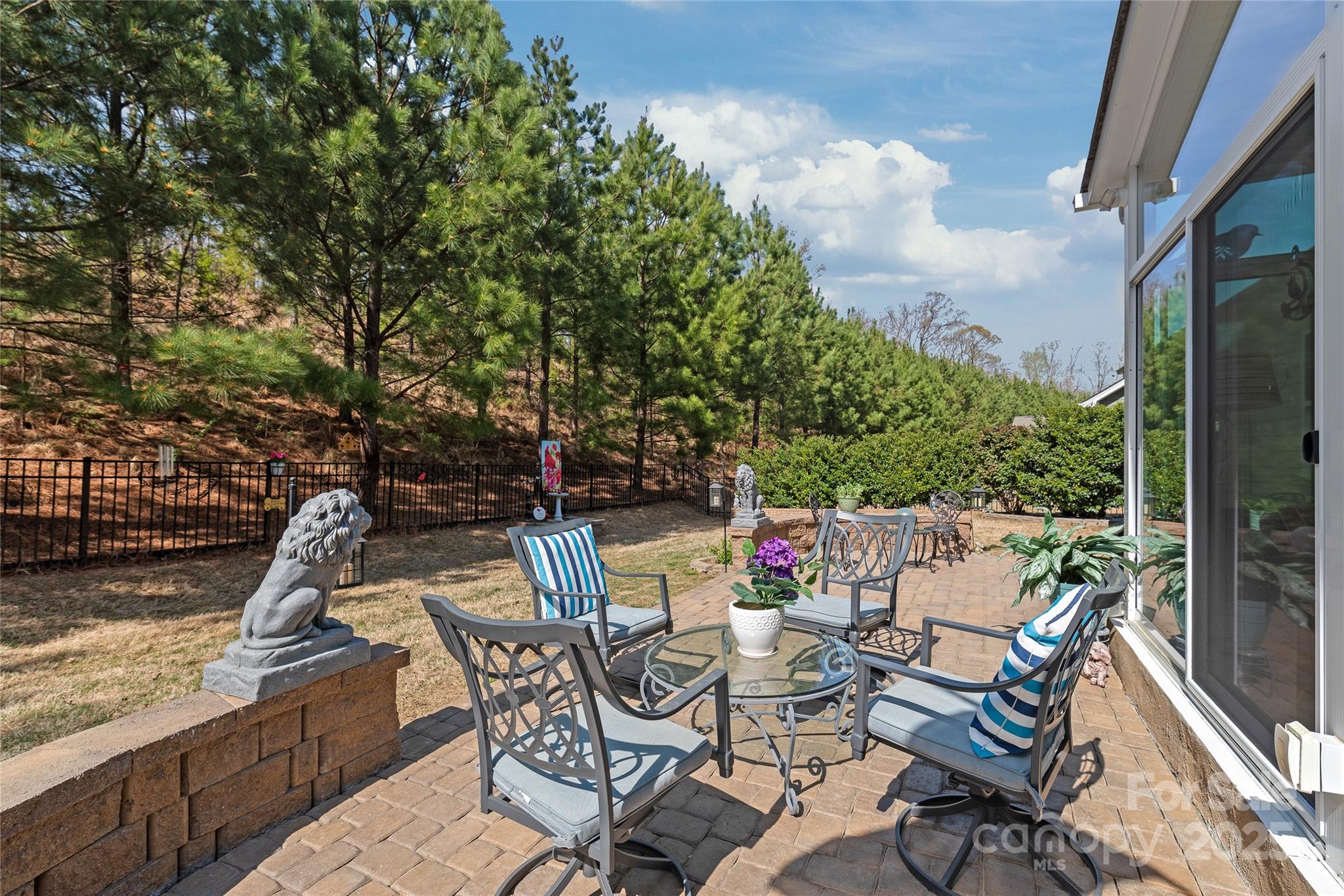 5002 Samoa Ridge Drive Lancaster, SC 29720 - Photo 31 of 45 a view of deck with furniture and garden