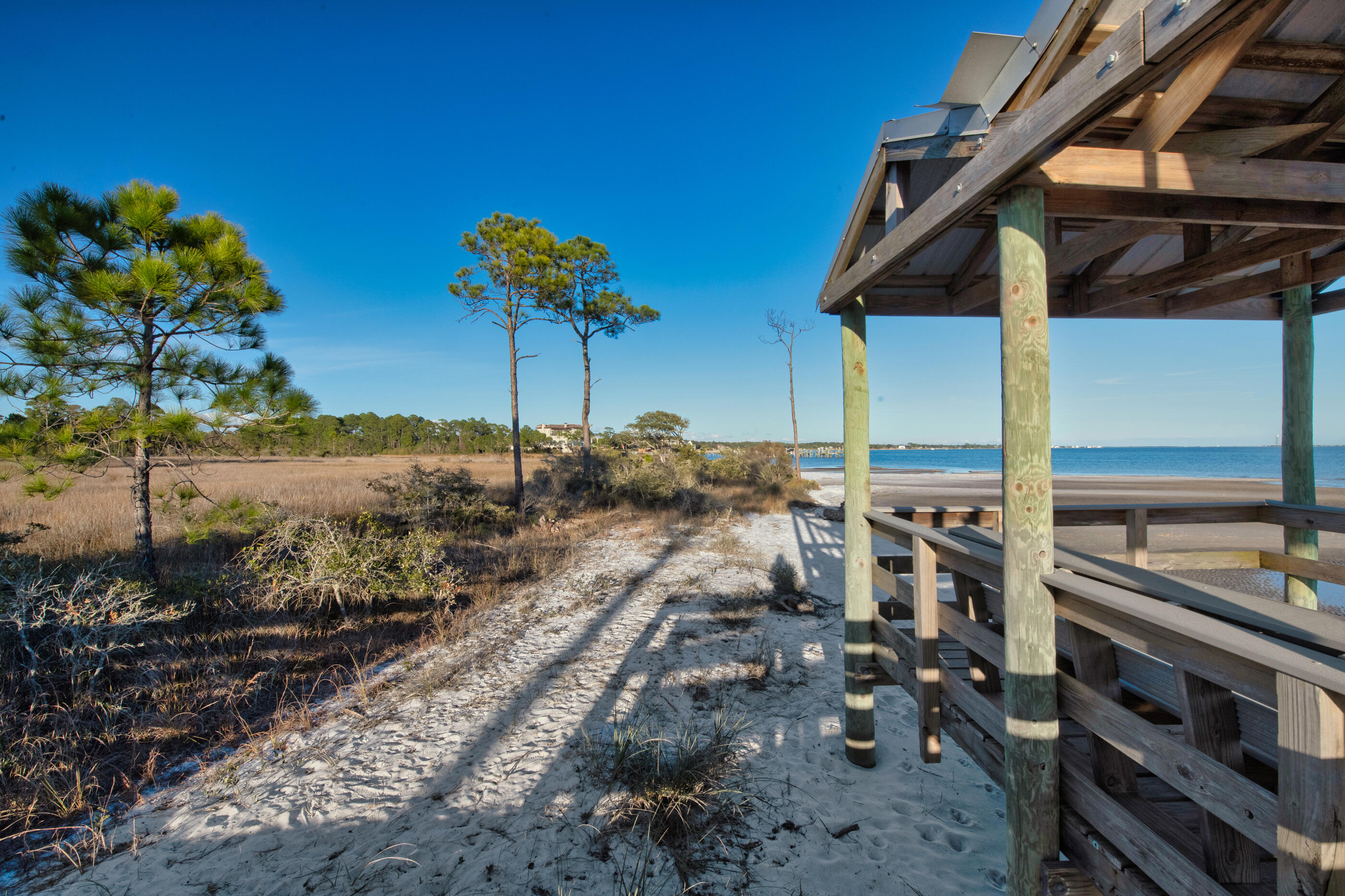 1984 Pine Ranch Drive Navarre, FL 32566 - Photo 43 of 45 a view of a pathway with a yard