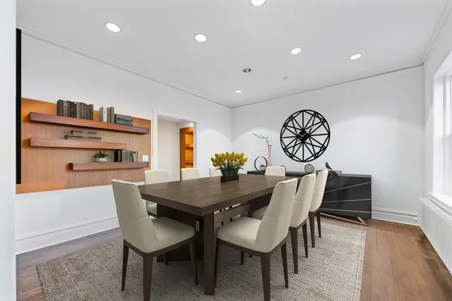 a kitchen with stainless steel appliances granite countertop a stove and a microwave