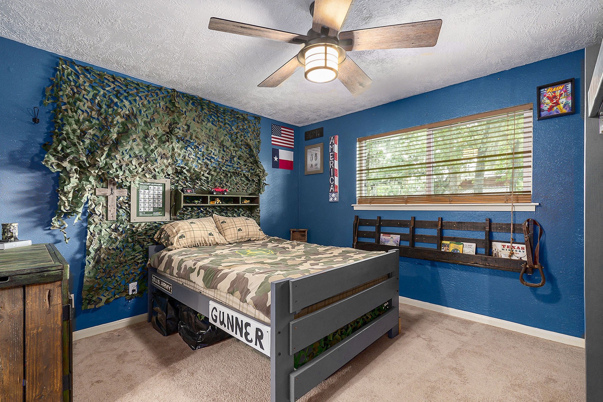 7363 County Line Road Willis, TX 77378 - Photo 21 of 34 Second Primary Bedroom Opposite of Main Primary