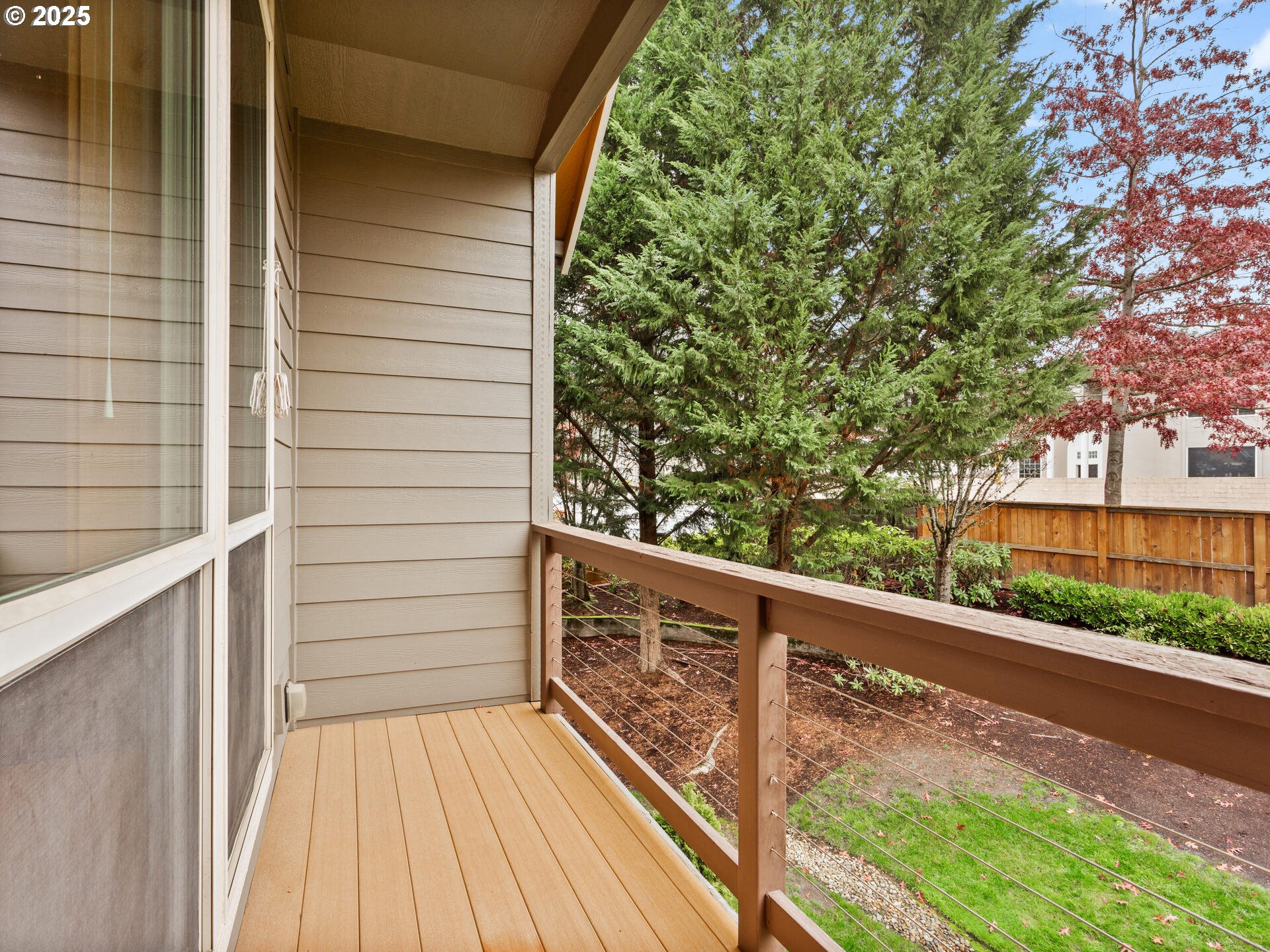 12800 Northeast Salmon Creek Avenue, Unit 119 Vancouver, WA 98686 - Photo 27 of 46 a view of balcony with wooden floor
