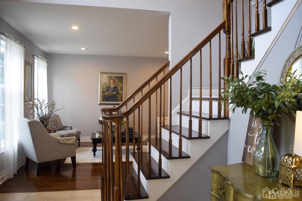 45 Stratton Road Old Bridge, NJ 07747 - Photo 4 of 19 a view of entryway and hall with wooden floor