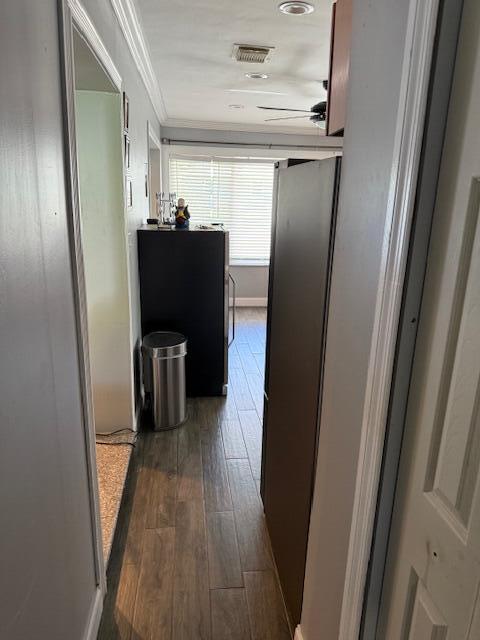 5409 Buchanan Road Delray Beach, FL 33484 - Photo 11 of 25 a view of a hallway with wooden floor