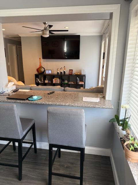5409 Buchanan Road Delray Beach, FL 33484 - Photo 14 of 25 a living room with furniture and a flat screen tv