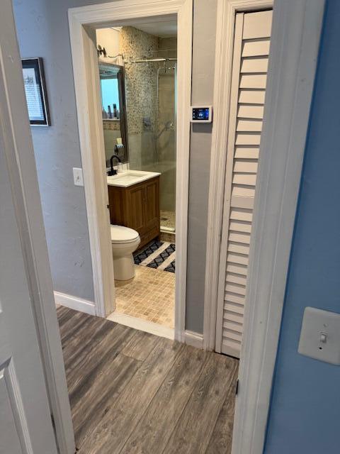 5409 Buchanan Road Delray Beach, FL 33484 - Photo 7 of 25 a bathroom with a sink and a mirror