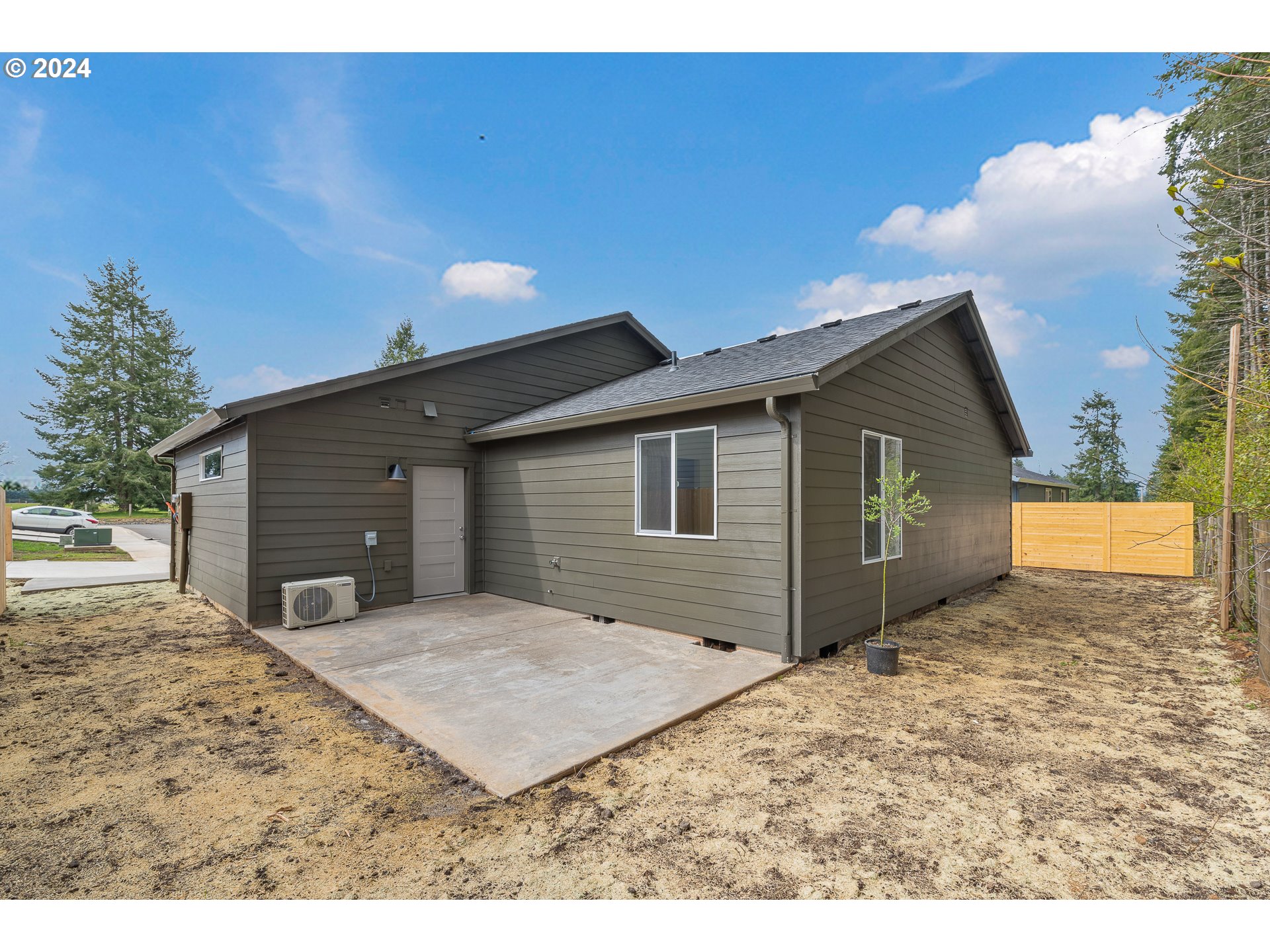 3004 Orange Road Winlock, WA 98596 - Photo 33 of 35 a front view of house with yard and trees in the background
