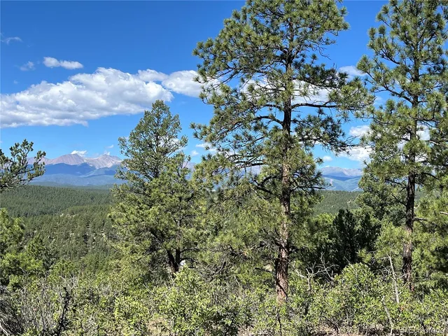 a aerial view of a houses with a yard