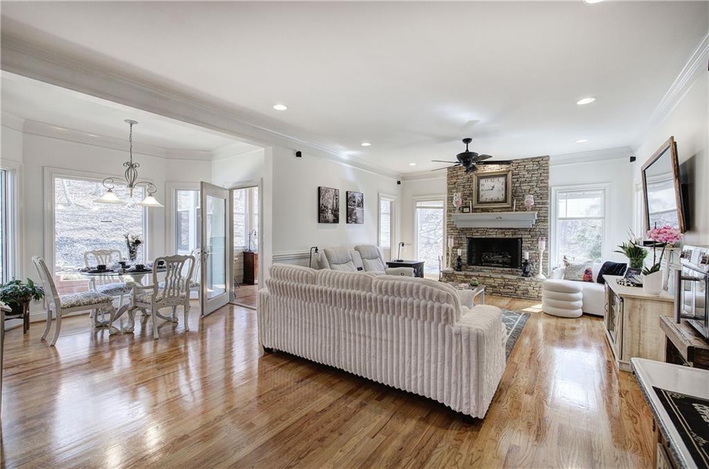64 Fairview Court Jasper, GA 30143 - Photo 24 of 86 a living room with furniture or fireplace and a wooden floor