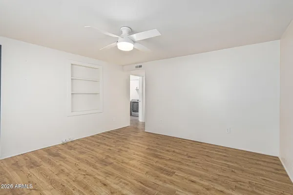 wooden floor in an empty room