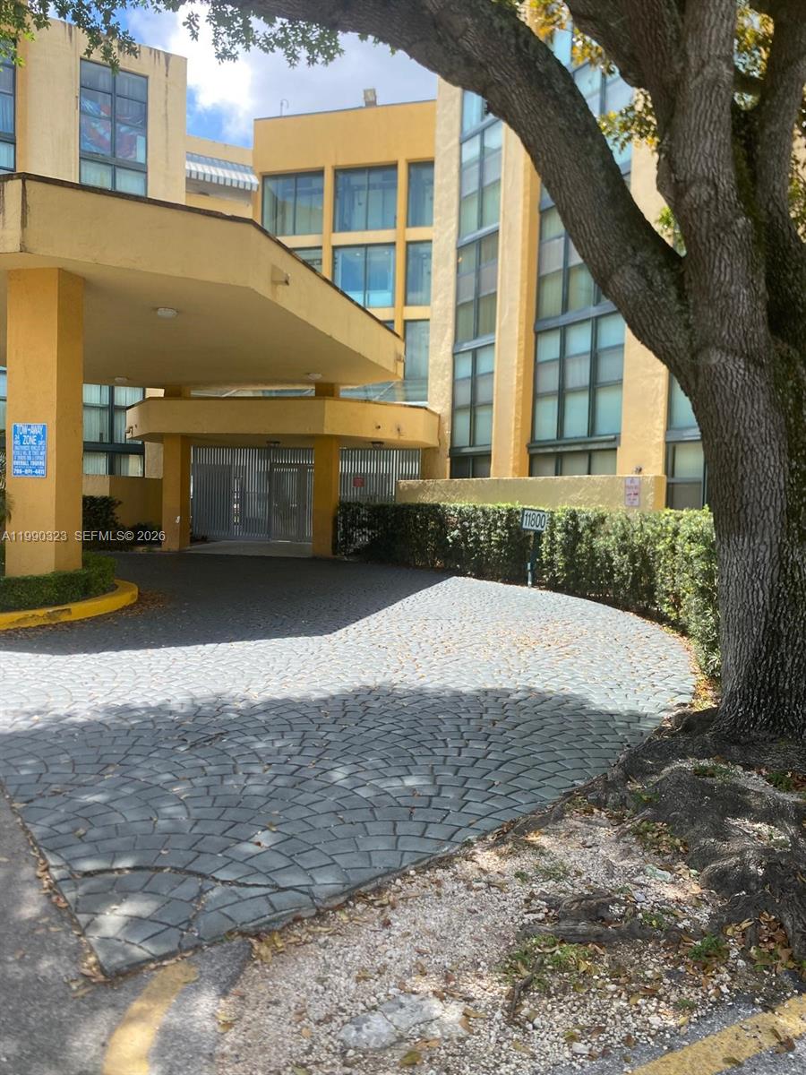 a view of building along with road