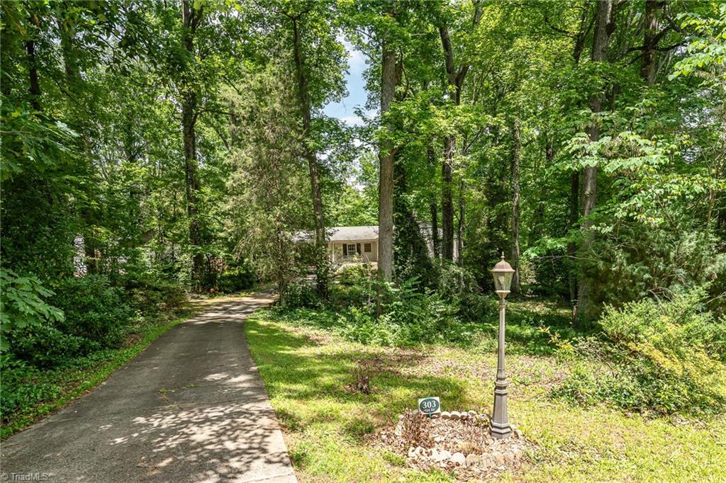 303 Kirk Road Greensboro, NC 27455 - Photo 2 of 26 Nice private yard