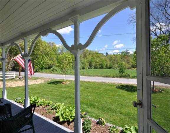 394 Littlefield Road Boxborough, MA 01719 - Photo 16 of 21 a view of a garden from a window