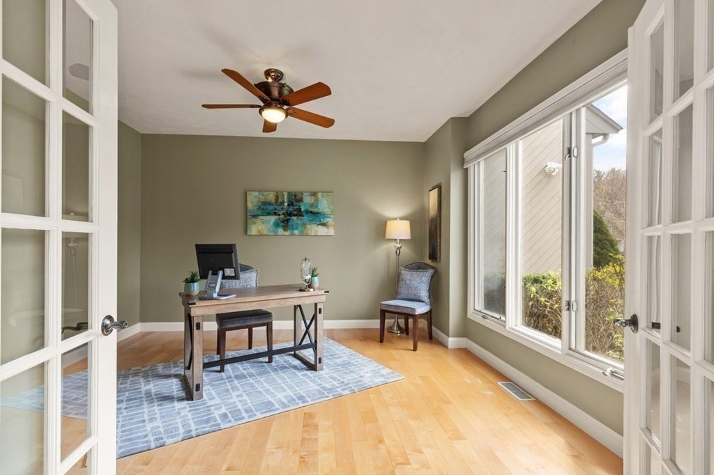7 Wadsworth Way Sharon, MA 02067 - Photo 22 of 42 a living room with furniture and a large window