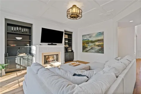 a bedroom with bed and window