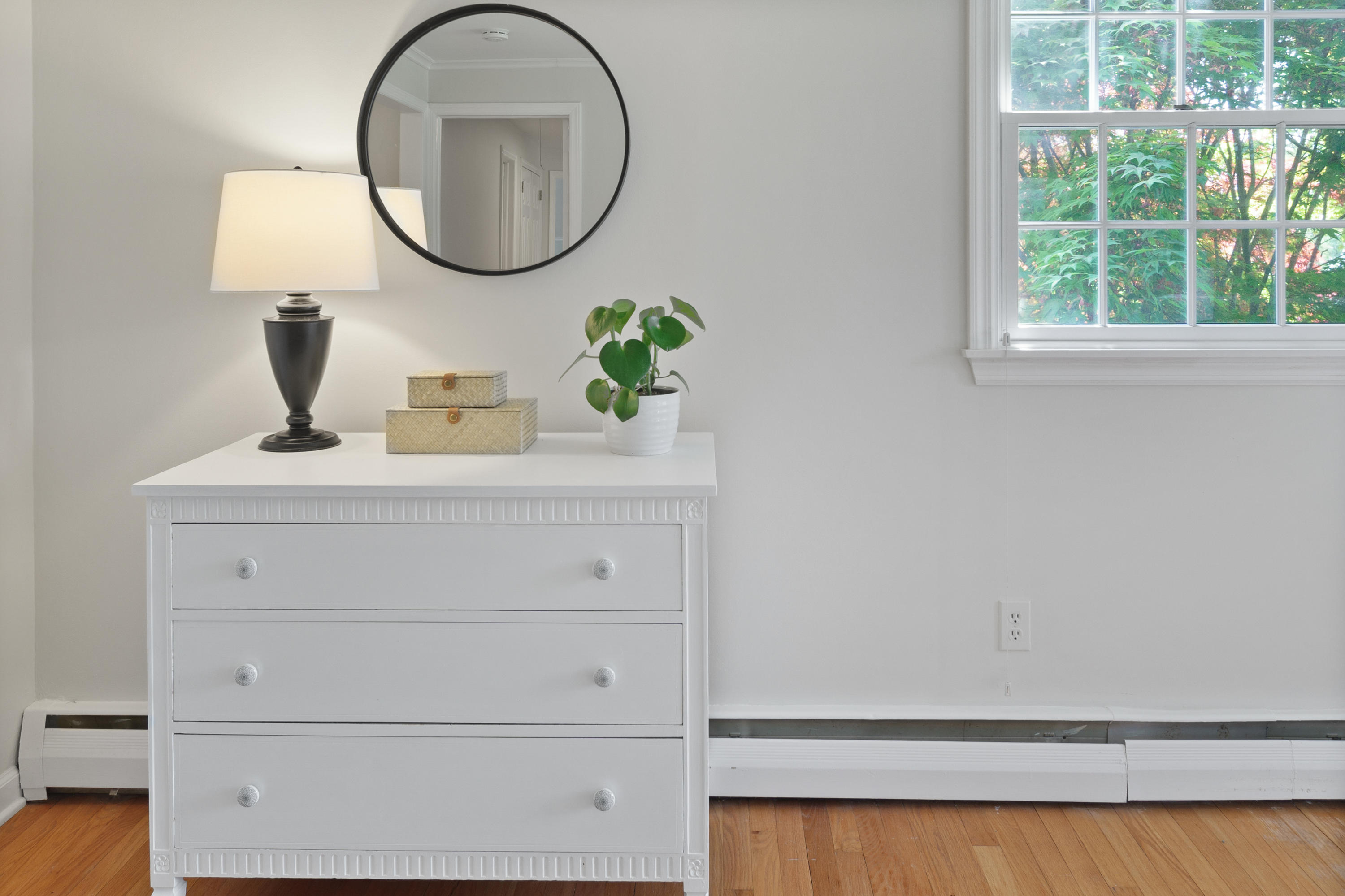 17 Wilson Ridge Road Darien, CT 06820 - Photo 27 of 37 a bathroom with a sink and a mirror