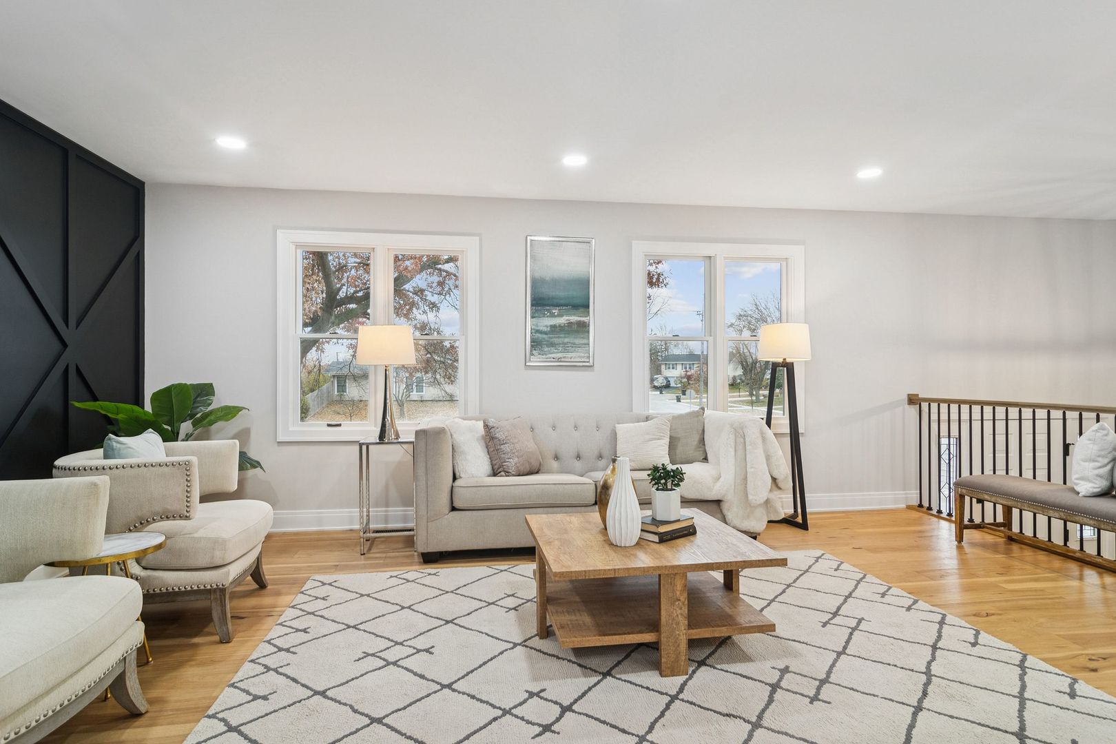 1420 Hassell Road Hoffman Estates, IL 60169 - Photo 8 of 26 a living room with furniture and a table