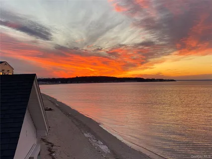 a view of an ocean from a balcony