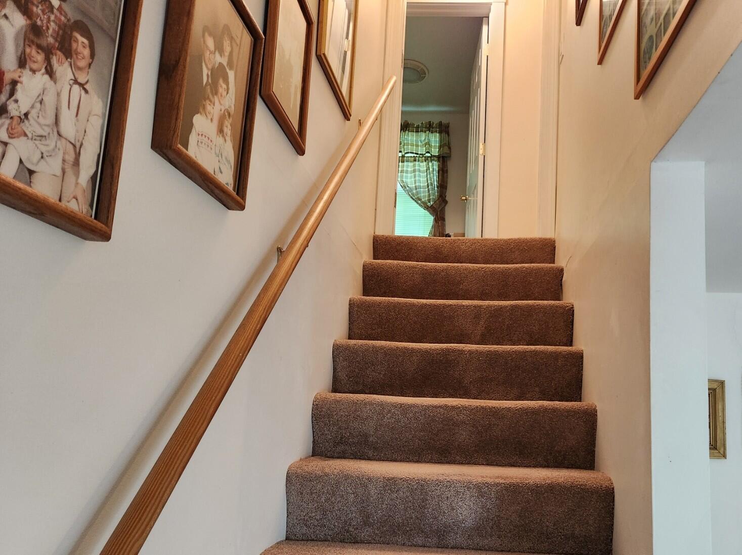 280 Lessner Road Damariscotta, ME 04543 - Photo 23 of 46 stair to 2nd fl.