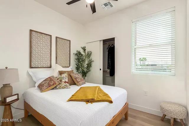 a view of wooden floor