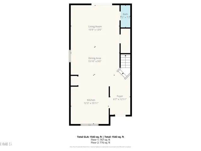 a picture of a floor plan