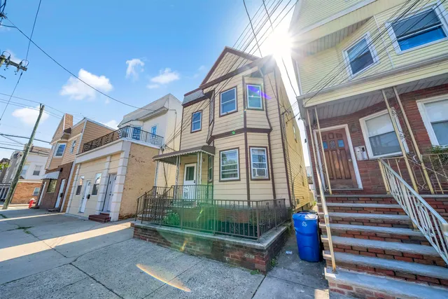 a view of a building with many windows