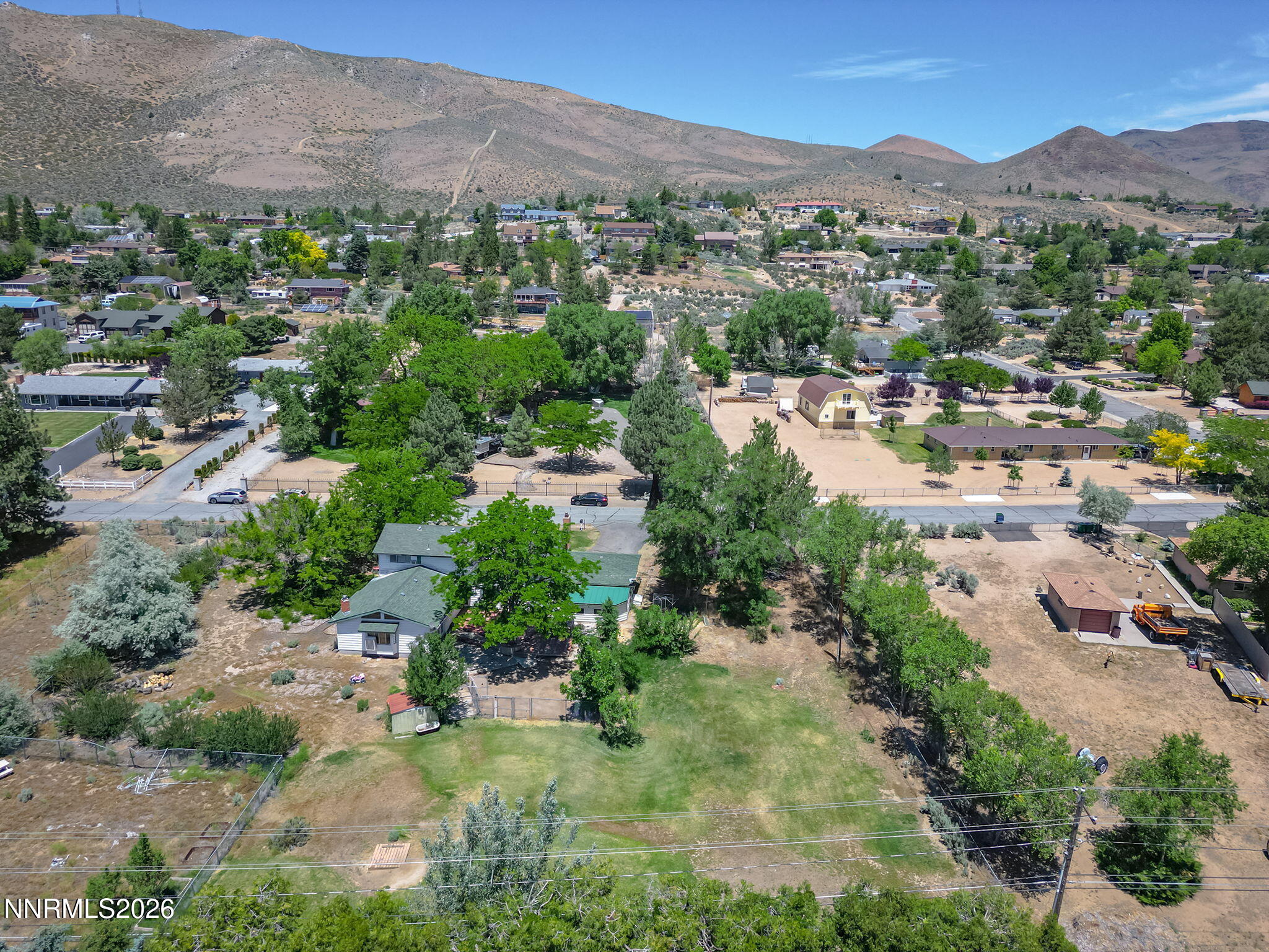 549 Ruby Lane Carson City, NV 89706 - Photo 33 of 37 an aerial view of a city with lots of residential buildings