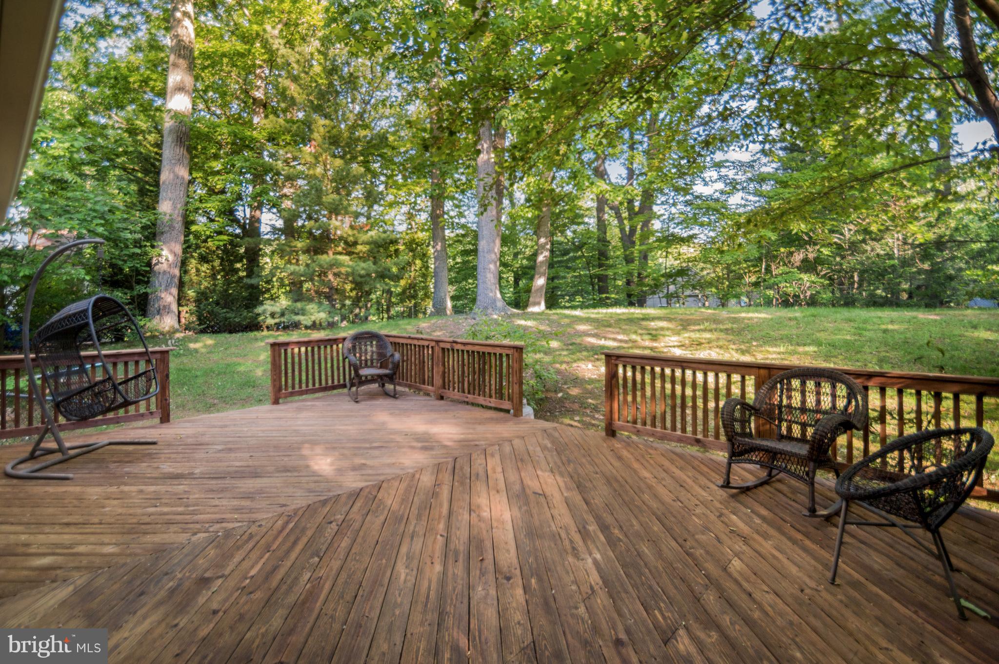 3812 Pippins Place Point of Rocks, MD 21777 - Photo 16 of 19 a view of a roof deck with wooden floor and fence