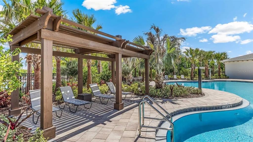 2476 Riversong Ldg Lane Wesley Chapel, FL 33543 - Photo 19 of 22 a view of balcony with a potted plant