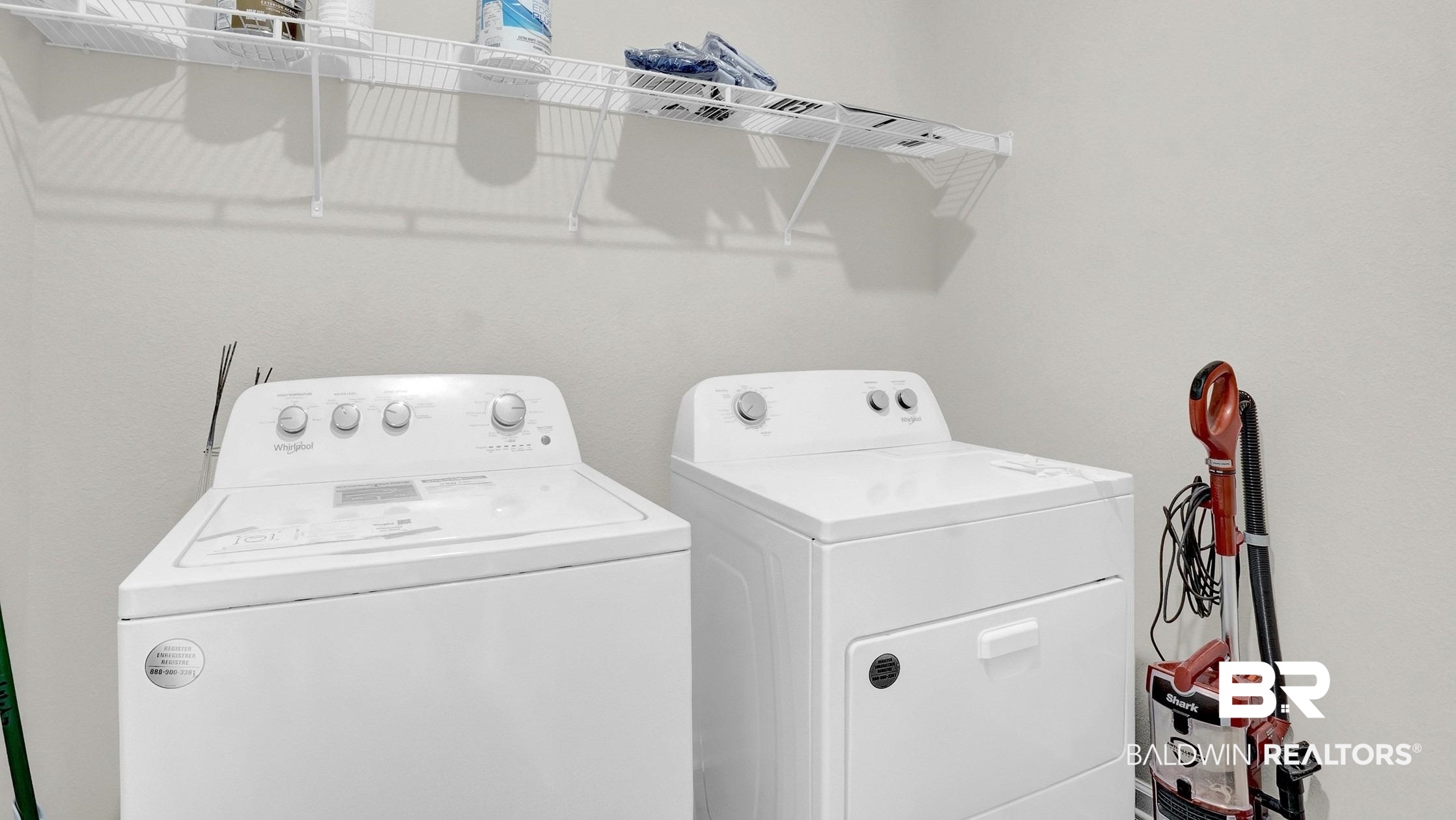 293 Hudson Loop Fairhope, AL 36532 - Photo 6 of 30 Laundry area featuring washer and clothes dryer
